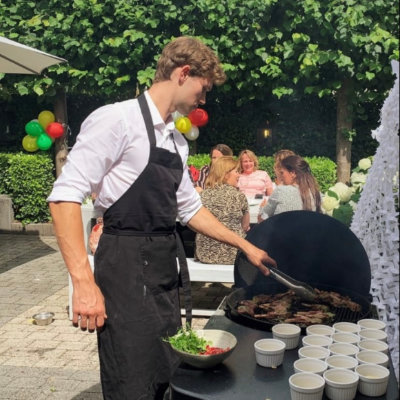 BRAADMEESTER OP LOCATIE GROTE GROEPEN v.a. 50 pers.