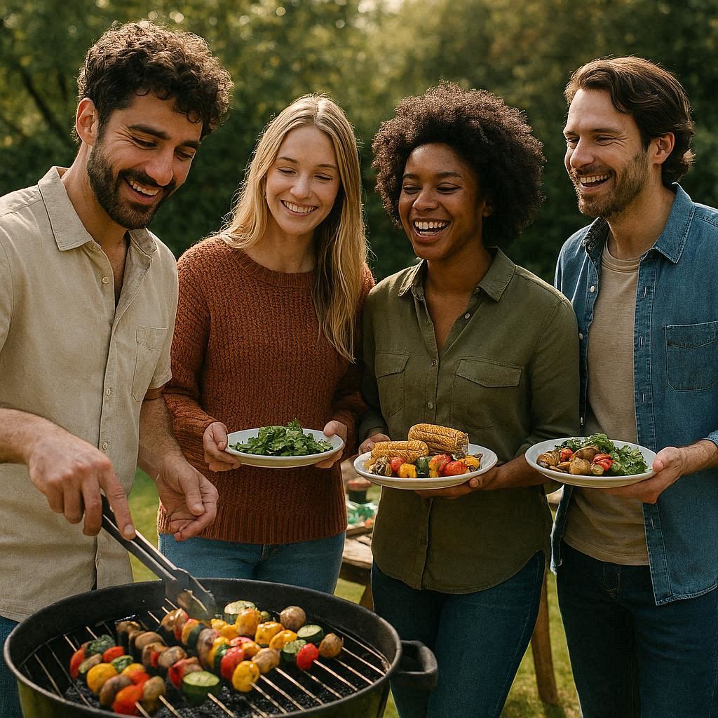 VEGETARISCHE BBQ per pers. 3 Vegetarische bbq